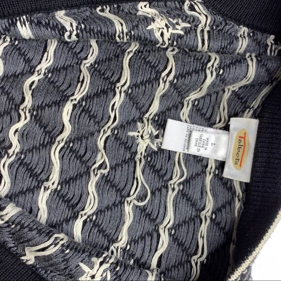 Talbots vintage Scandinavian cardigan metal hooks - Picture 15 of 16